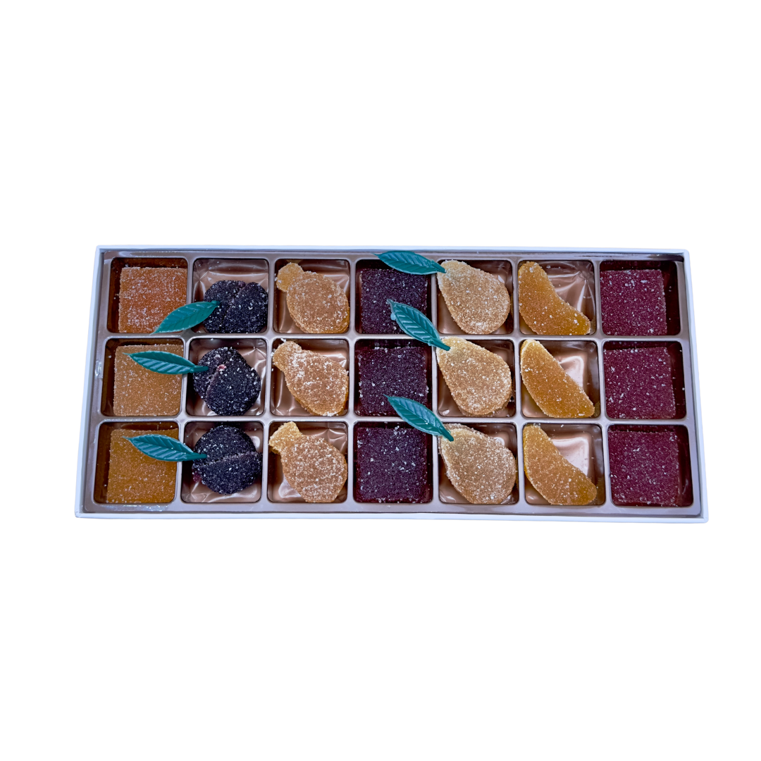 Coffret pâte de fruits