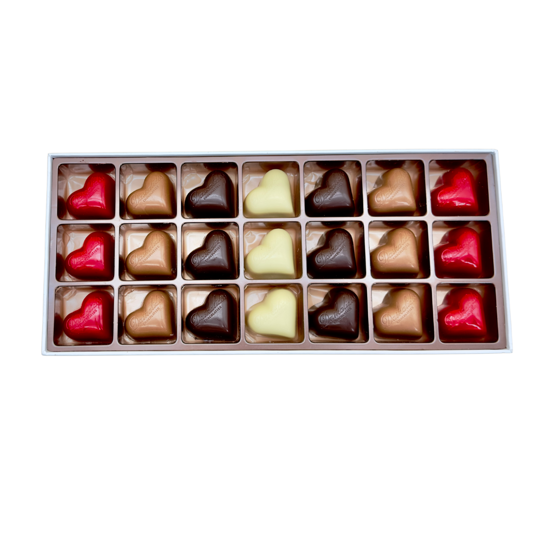 Coffret Amour et coeur chocolaté