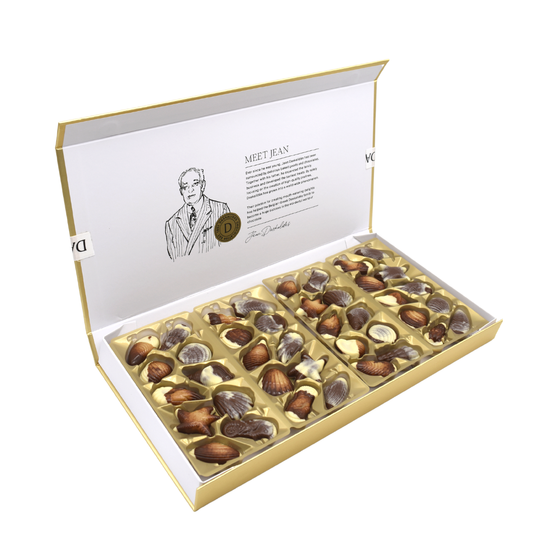 Coffret cadeau fruit de mer praliné magnet
