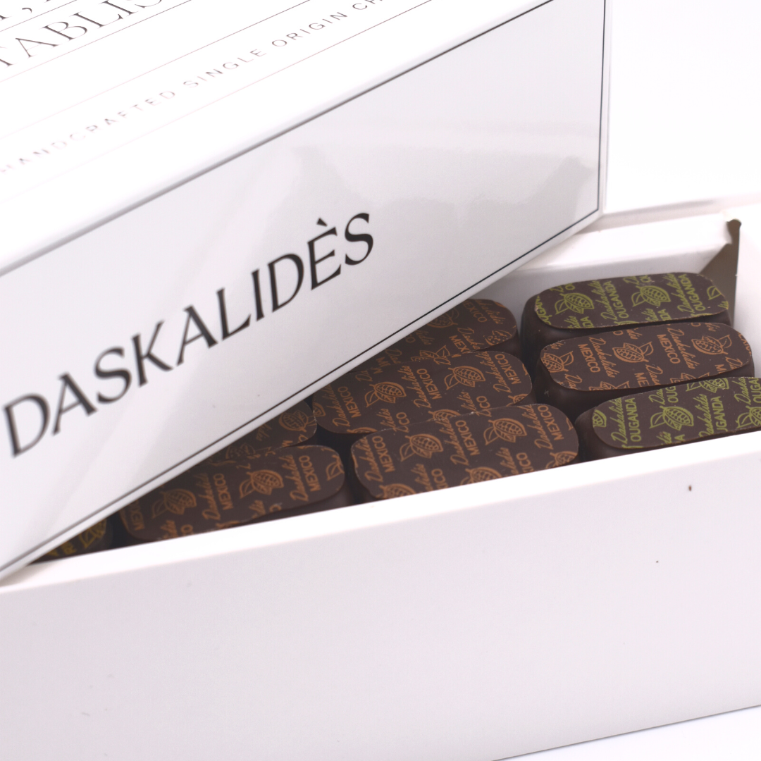 Coffret 24 Chocolats noirs origines – Daskalidès Méru