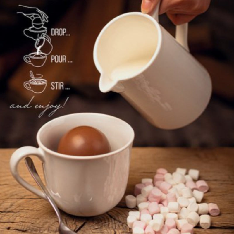 Boule magique à chocolat chaud hot chocolate bomb 45g x12
